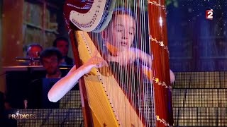 Elisa joue quotConcerto Serenadequot à la harpe  Prodiges 2 [upl. by Weinert]