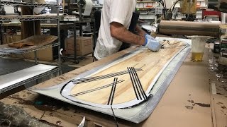 Building a Custom Snowboard at the Never Summer Snowboard Factory  Day 3 [upl. by Yekcor]