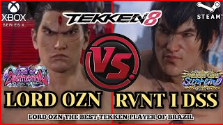 鉄拳8  TEKKEN 8 LORD OZN THE BEST TEKKEN PLAYER OF BRAZIL  KAZUYA VS RVNT I DSS Law [upl. by Anolla987]