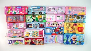 cut stationery collection of unicorn calculatordoreamon timerhello kitty partygame pencil box [upl. by Tnattirb]