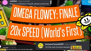 OMEGA FLOWEY FINALE 20X SPEED COMPLETE [upl. by Ennovahc]