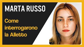 Caso Marta Russo Linterrogatorio della Alletto [upl. by Kavanaugh]