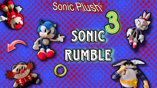 Crazy Films  Sonic Plush Episode 3 Sonic Rumble [upl. by Garmaise]