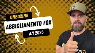 Unboxing Fox Autunno Inverno 2025 [upl. by Nnylhsa]