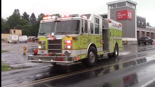 East Brandywine Fire Company Rescue 49 Responding [upl. by Elyrrad]