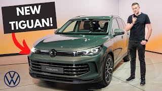 NEW Volkswagen Tiguan 2024  FIRST LOOK [upl. by Sparrow]