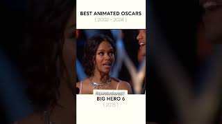 Oscars Winners Best Animated Movies 2002 To 2024 awords oscars animatedmovie [upl. by Werdnael]