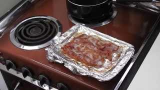 Oven Cooked Bacon Its easier and cleaner than frying [upl. by Janik]