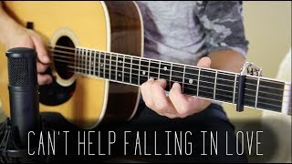 Cant Help Falling in Love  Elvis Presley  Acoustic Guitar Cover [upl. by Milurd990]