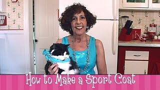 Polymer Clay  How to Make a Sport Coat [upl. by Delp]