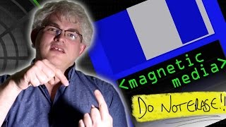 Magnetic Media Floppies and Tapes  Computerphile [upl. by Allred]