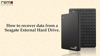 How to recover data from a Seagate External Hard Drive [upl. by Oxford268]