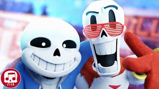 Sans and Papyrus Song Remastered  An Undertale Rap by JT Music quotTo The Bonequot [upl. by Salvay]