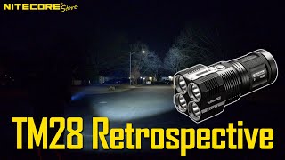 Nitecore TM28 6000 Lumen Flashlight  Retrospective Product Video Breakdown [upl. by Savick]