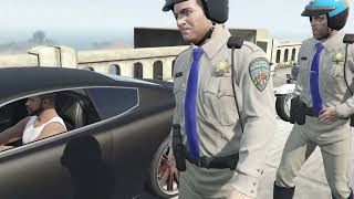 GTA 5  Mission 41  I Fought the Law 100 Gold Medal Walkthrough [upl. by Esertap]