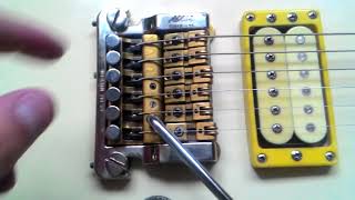 Настройка Kahler tremolo system [upl. by Gunther]