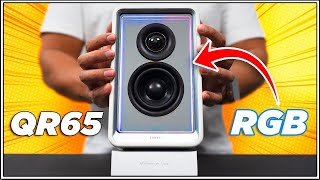 Speakers WITH RGB LIGHTING 🤔  EDIFIER QR65 Review [upl. by Annayad827]