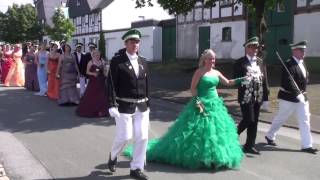 Umzug Schützenfest Hirschberg  Sonntag 23 August 2015  Jubiläumsschützenfest [upl. by Segroeg]