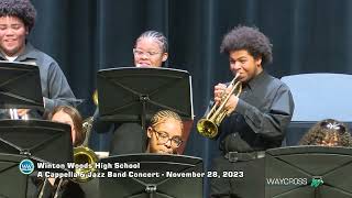 Winton Woods High School A Cappella and Jazz Band Concert  November 28 2023 [upl. by Naghem]