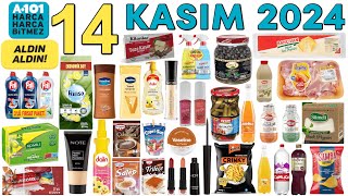 A101 14 KASIM 2024 KATALOĞU A101 GIDA TEMİZLİK VE KOZMETİK ÜRÜNLERİ A101 AKTÜEL ÜRÜNLER [upl. by Kalila97]