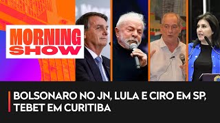 Noblat Martinez e Figueiredo analisam agenda dos candidatos à Presidência [upl. by Nevin]