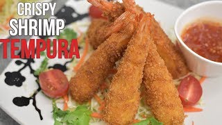 Crispy Shrimp Tempura with Tartar Sauce [upl. by Rednael]