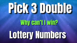 Pick 3 Double Weekly Lottery Number Suggestions  October 29 to November 4 [upl. by Leagiba534]