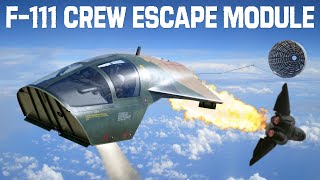 F111 AARDVARK Crew Escape Module  Upscaled Documentary [upl. by Nehepts668]