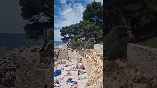 Beach Pula Croatia TravelwithHugoF pula beach croatia [upl. by Galatia248]