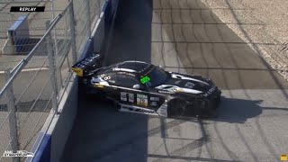 ADAC GT Masters Austria Race 2  Haupt Big Crash [upl. by Aldus940]