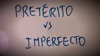 Preterite vs Imperfect [upl. by Htez]