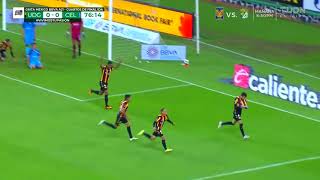 Gol de R Godínez  Leones Negros 1  0 Celaya  Cuartos De Final IDA – Grita México A21 [upl. by Kahlil]