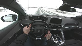 2019 Peugeot 5008 16 AT GT Line POV TEST DRIVE [upl. by Alida675]