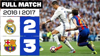 Real Madrid vs FC Barcelona 23 20162017 PARTIDO COMPLETO [upl. by Shabbir]