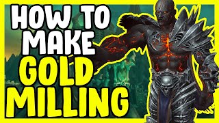 How To Make Gold With Milling In WoW Shadowlands  Gold Making Gold Farming Guide [upl. by Irmina]