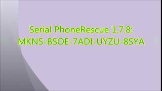 serial phonerescue newwwwwwww [upl. by Akirehs]