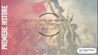 PREMIERE  LEurope entre restauration et révolutions 18141848 [upl. by Catherine]