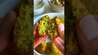 STOP DEEP FRYING YOUR FALAFEL and make my vegan air fryer  baked falafel Glutenfree quick soak [upl. by Elane347]