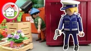 Playmobil Polizei Film deutsch  Kommissar Overbeck Mega Pack  Familie Hauser Spielzeug Kinderfilm [upl. by Lorna]