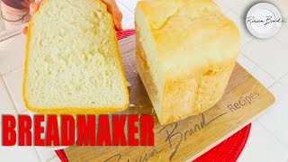 BEST BREAD MAKER BREAD RECIPE  Salt Sugar Oil Flour Yeast  040 per Loaf  no kidding [upl. by Nimra858]