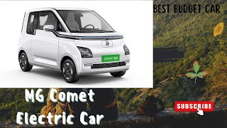 MG Comet Electric Car  convineent for middle class [upl. by Petracca361]