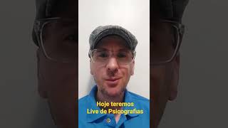 Aviso  Live de Psicografias às 21h [upl. by Nowujalo92]