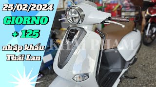 Honda GIORNO  125 phiên bản Đặc Biệt tiếp tục về nhà mới TP Sóc Trăng CH Mai Duyên  Khải Phạm [upl. by Tod]