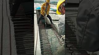 The process of installing concrete slab formwork [upl. by Noak]