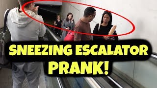 SNEEZING PRANK ON STRANGERS [upl. by Ainesej337]