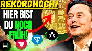 ⚠️BITCOIN ALLZEITHOCH DIESE ALTCOINS WERDEN OUTPERFORMEN noch günstig [upl. by Reinnej]