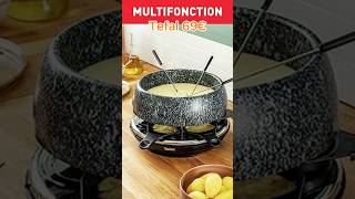 Appareil à raclette et fondu Tefal 69€ cuisineconviviale recettesmaison cuisinefamille [upl. by Forkey]