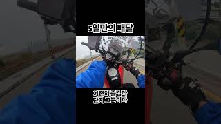 배달 며칠 쉬었다 다시하니 기분이가 좋아 msx bikelife 추앙하라 또라이더 [upl. by Salamone]