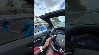 Lamborghini Huracan POV drive [upl. by Oidiple]