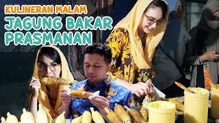 KULINERAN MALAM JAGUNG BAKAR MURAH MERIAH  LEZAT  Arumi Bachsin [upl. by Haskel]